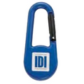 Colored Carabiner Compass - Blue